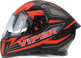ViPER RS-V95 Full Face Motorcycle Helmet - Spirit Red